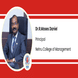 Nehru College of Management, Principal: Dr.R.Moses Daniel Interview